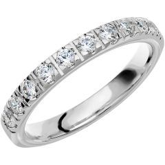 Vigselring Store Collection by Schalins PK47 med diamant i 18 k guld.