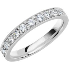 Vigselring Store Collection by Schalins PK9 med diamant i 18 k guld.