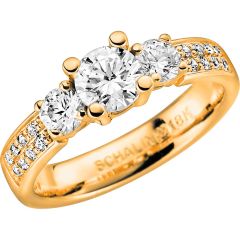 Vigselring Schalins My Design Carmen med 1,41 ct. diamant i 18 k guld.