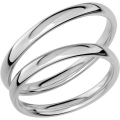Vigselring Schalins Signo of Love 1 SR1002 i 18 k vitguld.