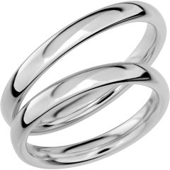 Vigselring Schalins Signo of Love 1 SR1003 i 18 k vitguld.