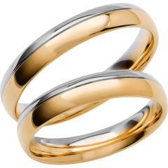 Vigselring Schalins Colour of Love  SR3002 i 18 k guld.