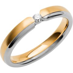 Vigselring Schalins Colour of Love  SR4003 i 18 k guld.